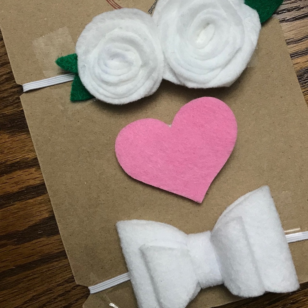 ADD ONS!! Handmade felt headbands.
